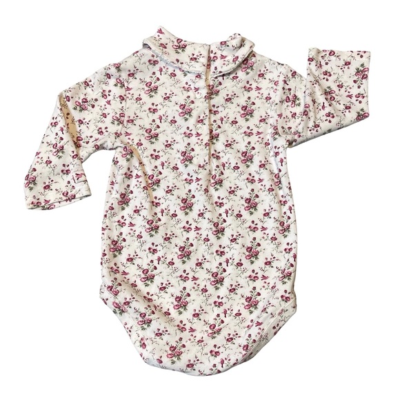 Janie and Jack Aviary Floral Bodysuit and Green Corduroy Overall Set 3 months - Picture 8 of 9